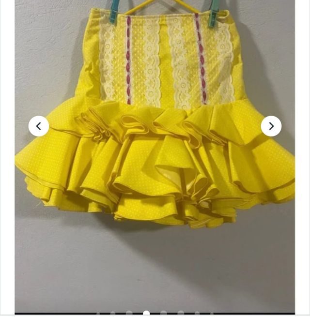 Traje de flamenca niña