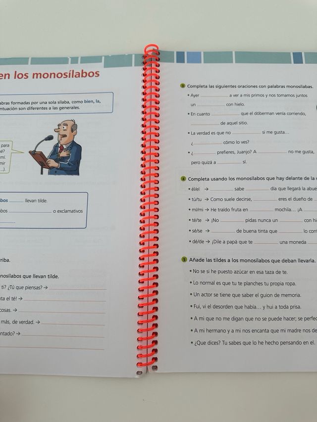 Cuaderno Ortografia 6