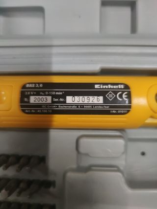 destornillador bateria