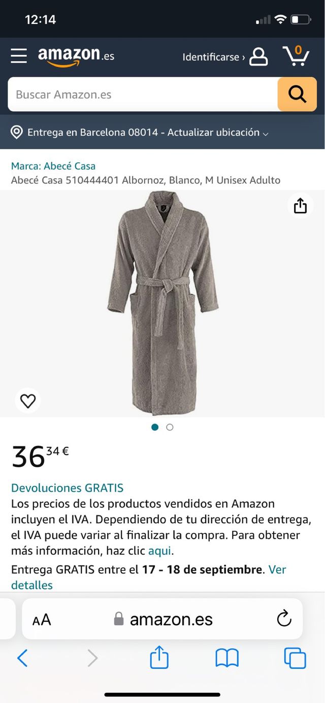 Albornoz sin desprecintar