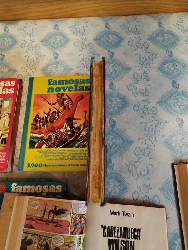 Lote de 7 libros novelas Ed Bruguera.