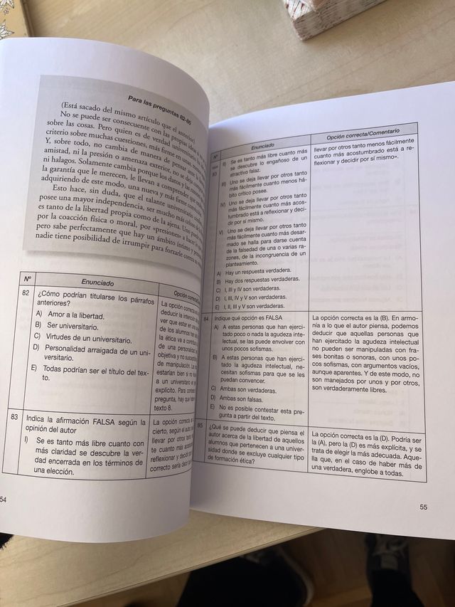 Libro “ Como preparar un examen tipo test”