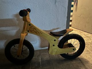 Bici niño madera sin pedales