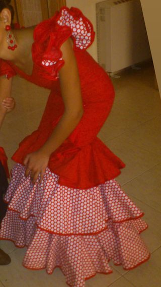 vestido flamenca