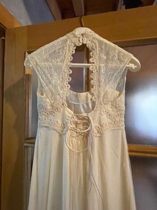 Vestido de novia aire Barcelona