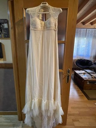 Vestido de novia aire Barcelona