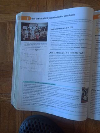 libro de Economía 1 de bachillerato