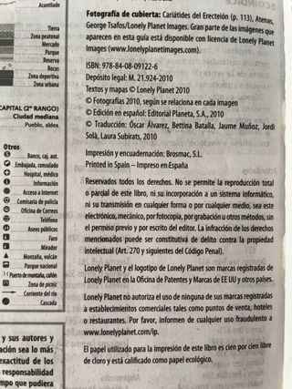 Lonley Planet Grecia