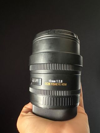 OBJETIVO SIGMA EX DC Fisheye HSM 10MM 2.8 DC