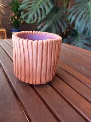 Maceta hecha a mano Buda