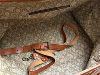 Maleta/ bolsa de viaje piel de camello