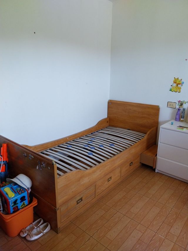 Cama 90 con almacenaje