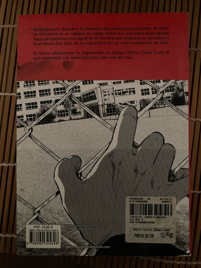 Saga do livro Old Boy