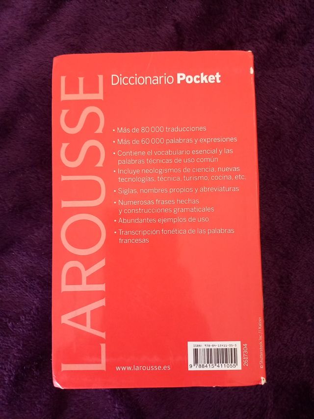 Diccionario Larousse Francés pocket
