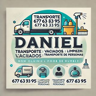 Transporte, limpieza,desalojo... 