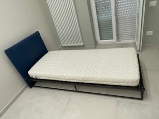 Doppia Rete Letto singolo con testata