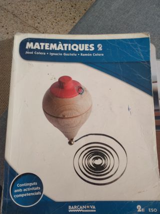 Libro matemáticas 2n Eso