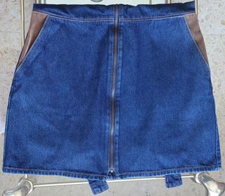 Peto vaquero azul Zara