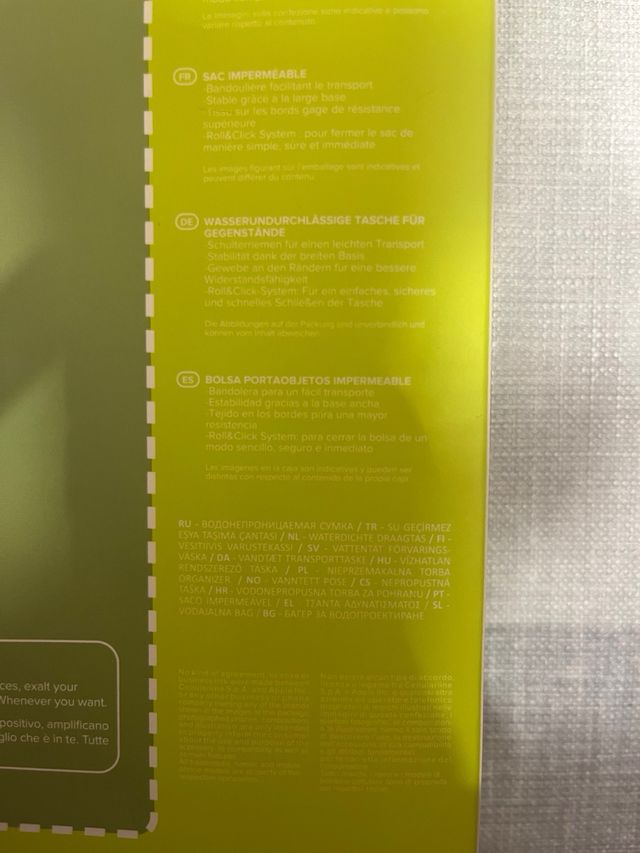 Mochila impermeable Voyager Extreme de 15 litros