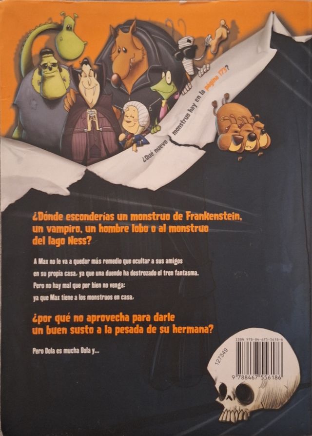 Libro Operación susto a  la hermana