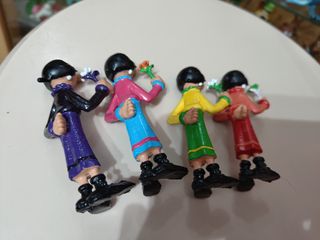 4 VERSIONES FIGURAS OLIVIA COMICS SPAIN GOMA PVC