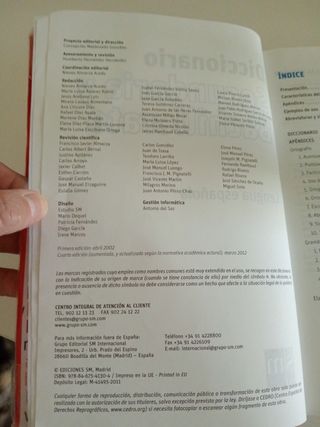 Diccionario Secundaria y Bachillerato