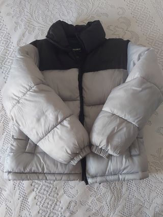 Cazadora plumas