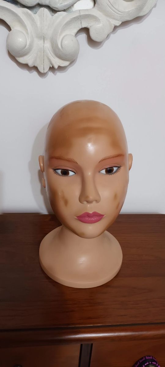 Cabeza maniqui/expositor