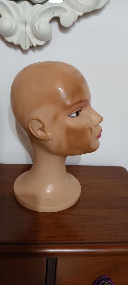Cabeza maniqui/expositor