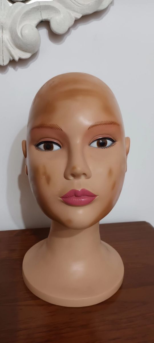 Cabeza maniqui/expositor