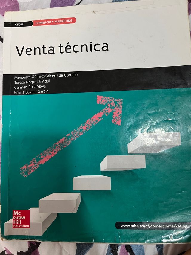 Libro de Venta Técnica FP. Editorial Mc Graw Hill