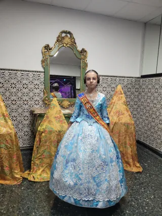 Traje fallera niña 7 a 11 años
