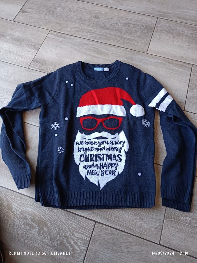 Jersey Navidad talla 8/10