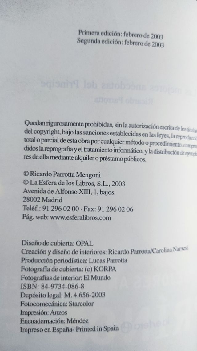 Las mejores anécdotas del príncipe