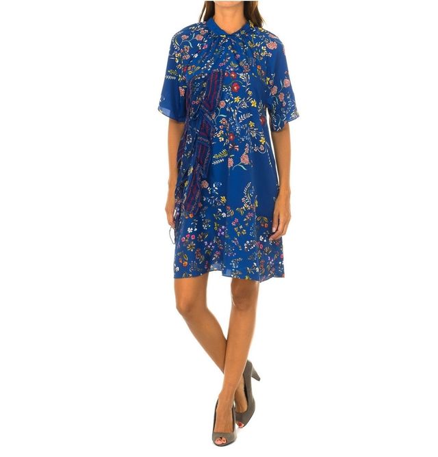 Fantástico vestido azul Desigual