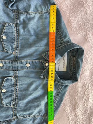 Camicia jeans Piazza Italia -taglia 13/14 anni