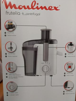 Extractor centrífugo moulinex