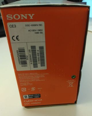 Cámara fotos Sony Ciber-Shot DSC HX60V