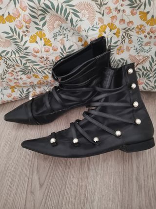 Botines joya Zara