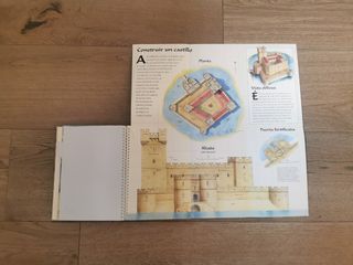 Construye un Castillo. Ed. SUSAETA Libro niños