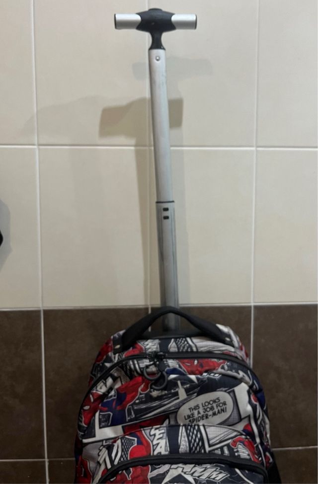 Zaino con ruote trolley Spiderman karactemania