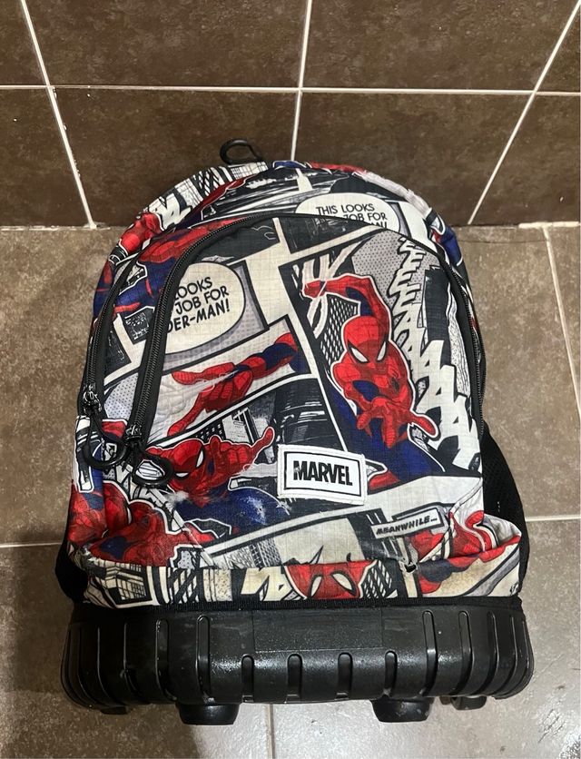 Zaino con ruote trolley Spiderman karactemania