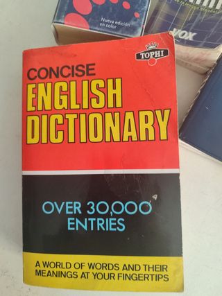 Diccionario español -Inglès