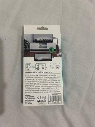 HDMI + USB + iPhone adapter