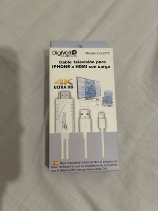 HDMI + USB + iPhone adapter