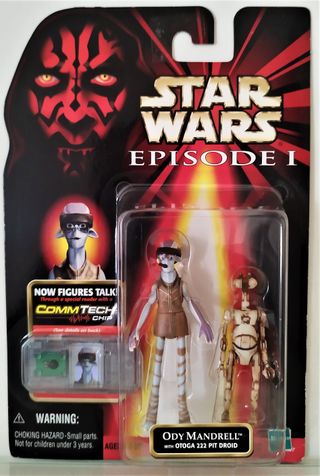 0068-2 STAR WARS *ODY MANDRELL* HASBRO.TOMY.1998