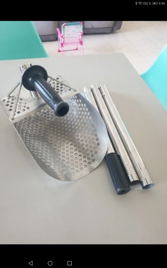 DETECTOR DE METALES PALA ACERO