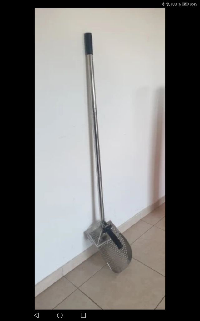 DETECTOR DE METALES PALA ACERO