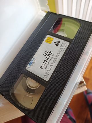 Pop Mart tour U2 Mexico vhs