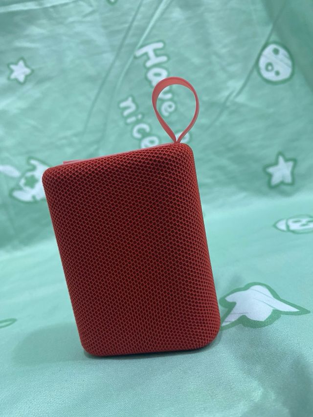 ALTAVOZ BLUETOOTH PORTÁTIL INALÁMBRICO rojo